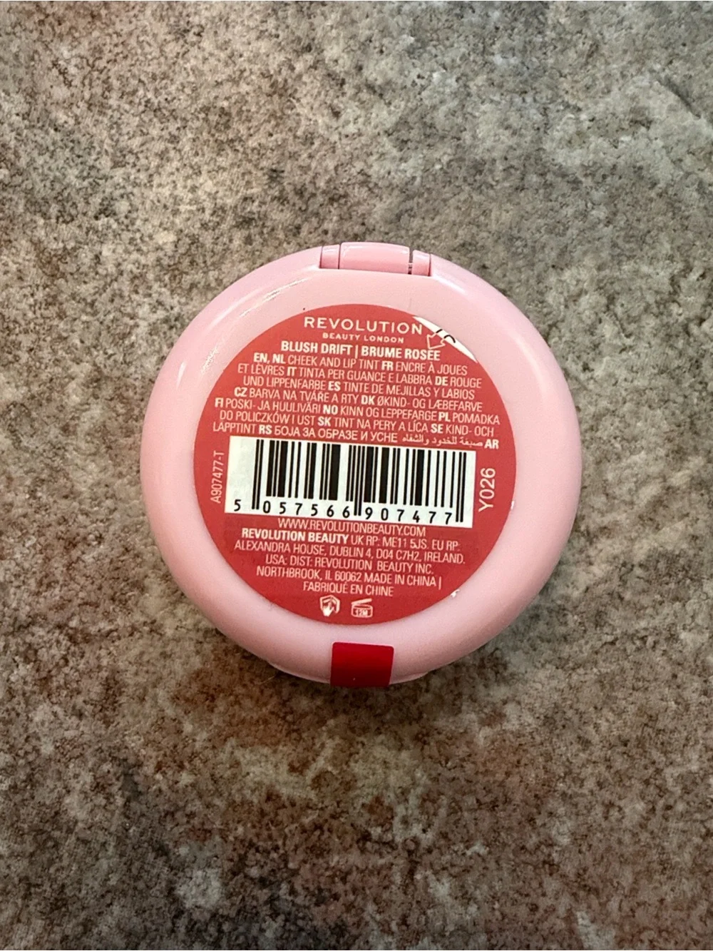 Revolution Bouncy Pudding Cheek & Lip Tint - Light Pink